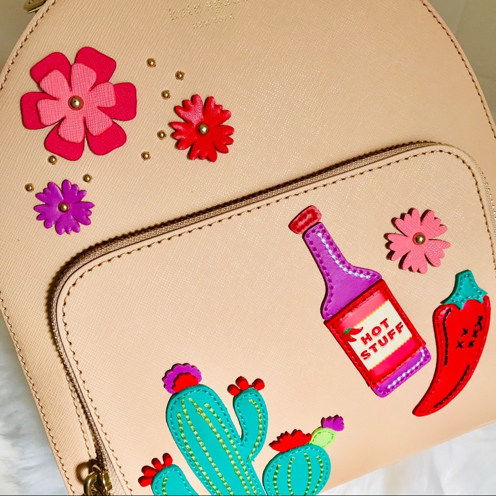 Kate spade cactus Tomi Backpack new horizons - Picture 2 of 7